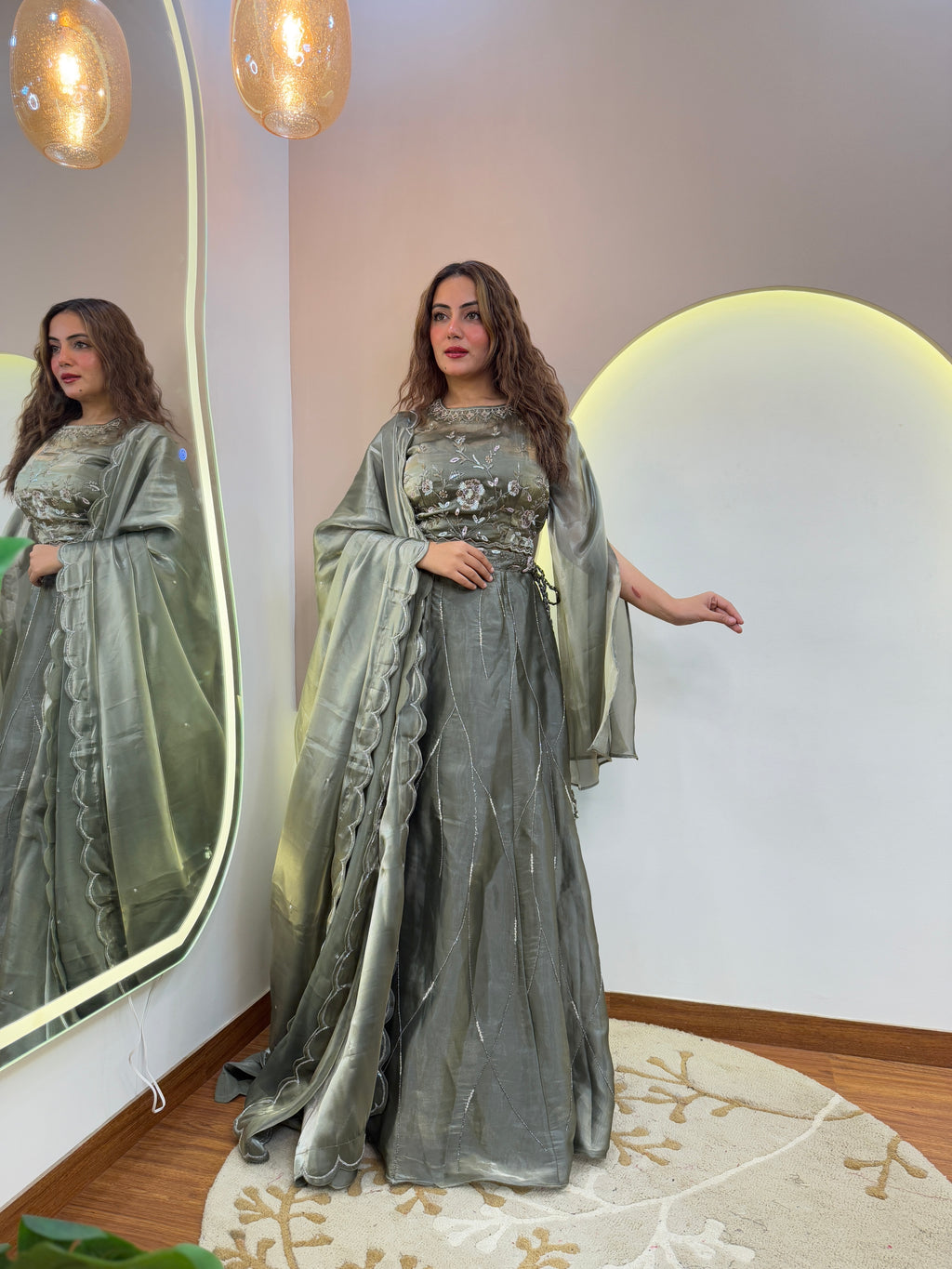 Ac07 3Pc Set Lehnga