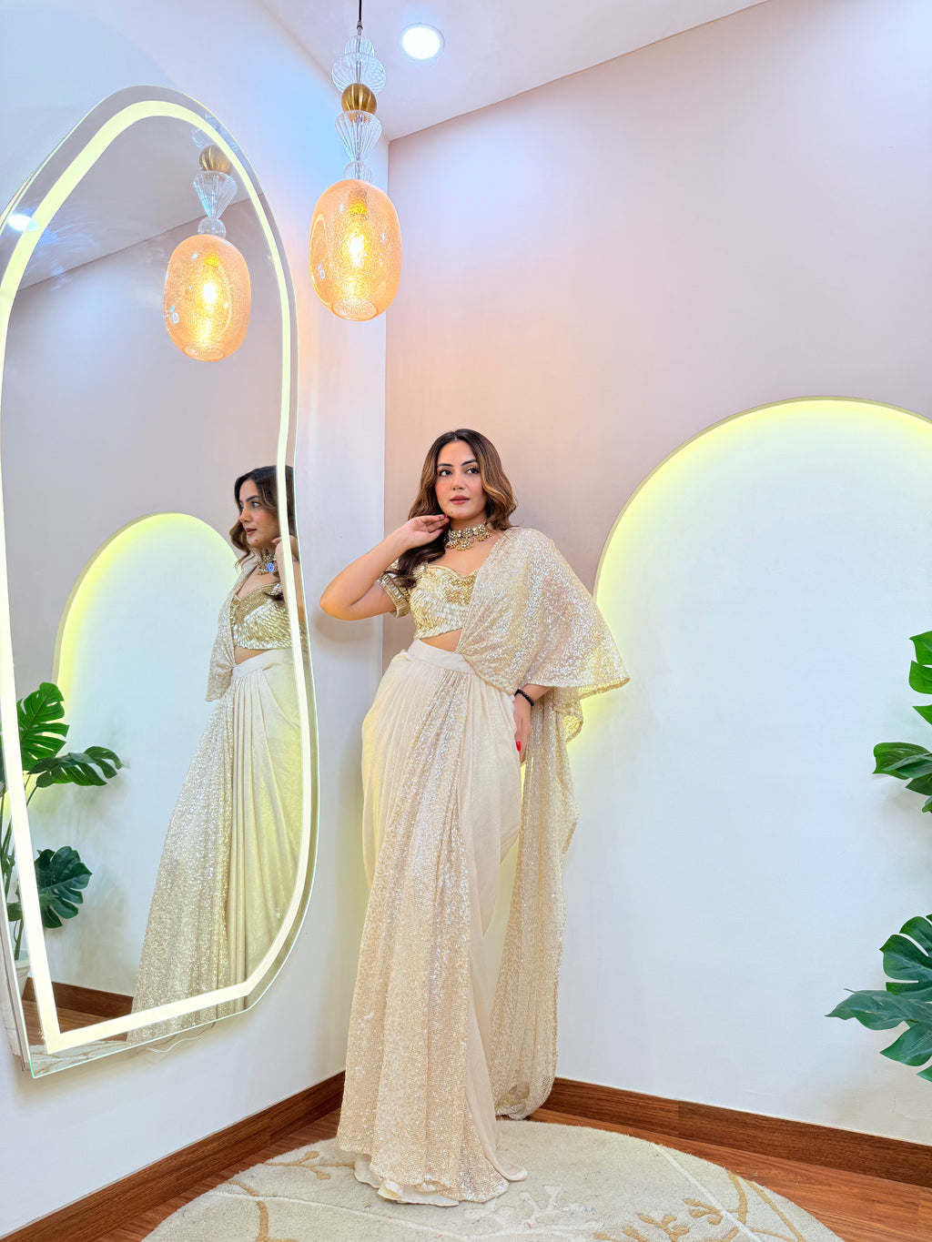 "SAMIRA " DRAPE SAREE