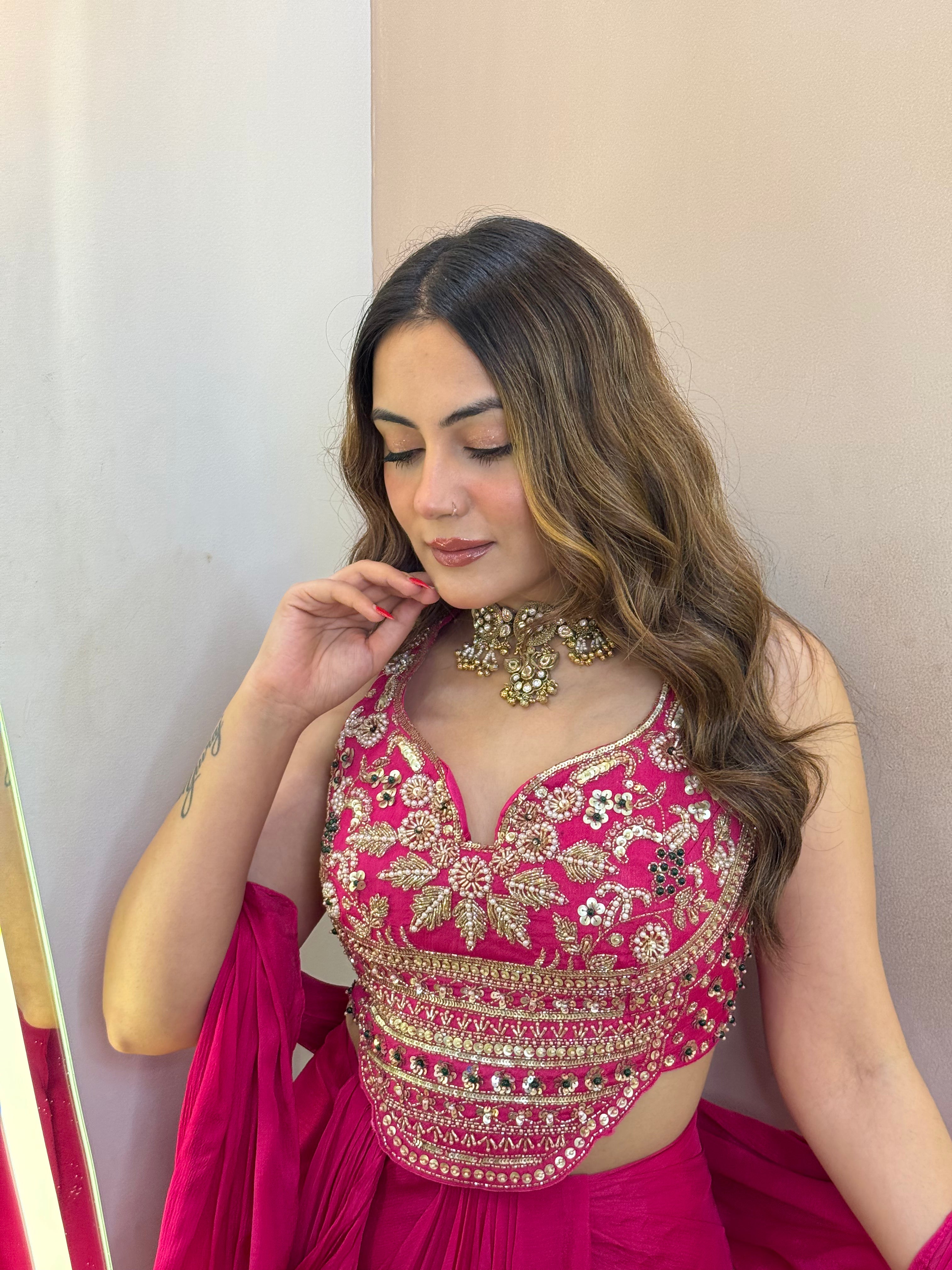 "AAYAT " DRAPE SAREE