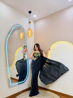 PARTY WEAR DRAPE SAREE