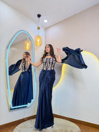 D368 PARTY WEAR 3-PIECE DRESS