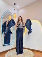 D368 PARTY WEAR 3-PIECE DRESS