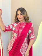 "SHANVI   " DRAPE SAREE