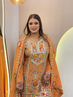3Pc  Sharara  Set