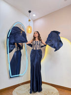 D368 PARTY WEAR 3-PIECE DRESS