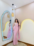 PARTY WEAR DRAPE SAREE