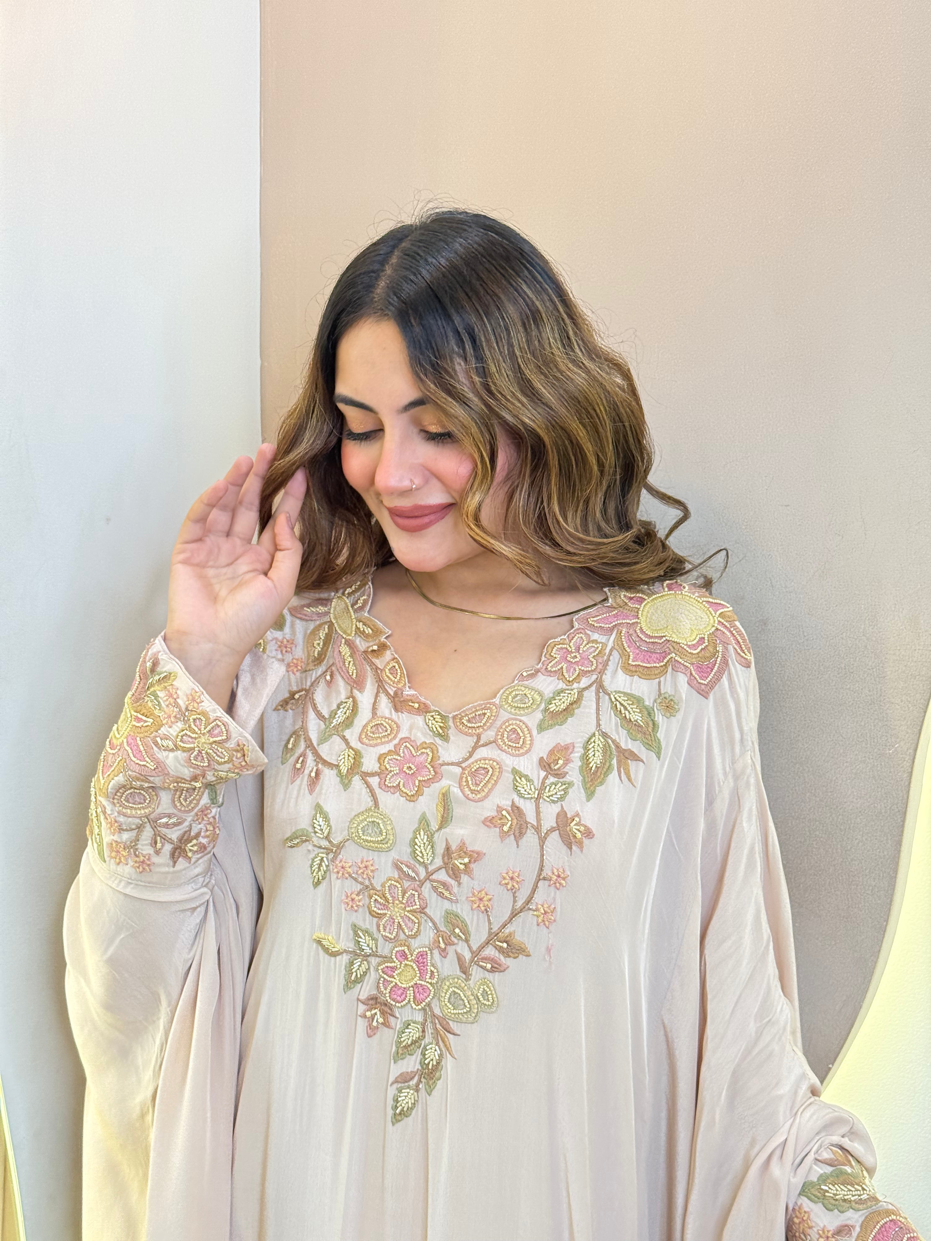 "CELINE " PARTY WEAR- KAFTAN