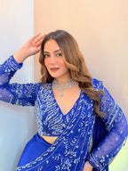 "NAZIYA " DRAPE SAREE