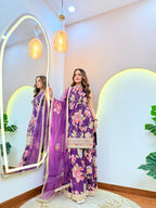 " FARIDA" SHARARA SUIT