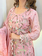 PUNJABI STYLE OUTFIT CROP TOP SKIRT