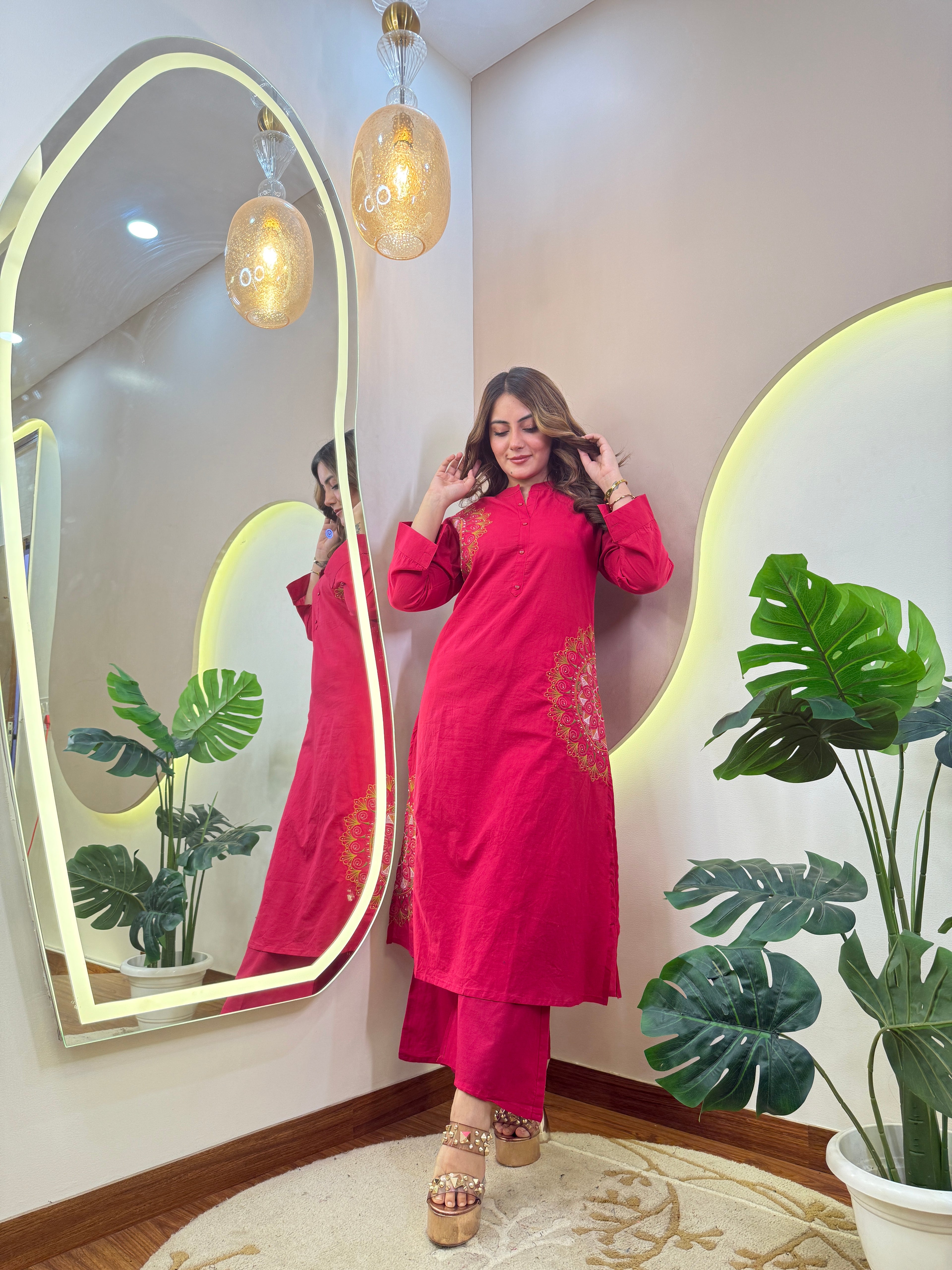 B984 COTTON 2 PC SET