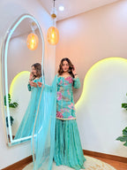 "HEENA" SHARARA SUIT