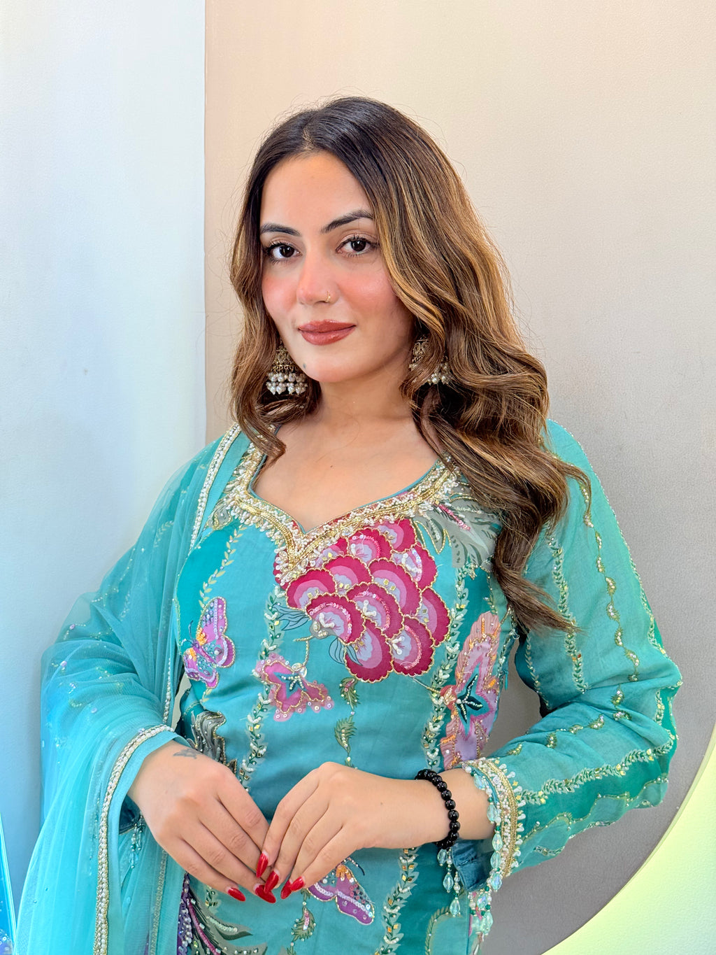 "HEENA" SHARARA SUIT