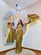 D368 PARTY WEAR 3-PIECE DRESS