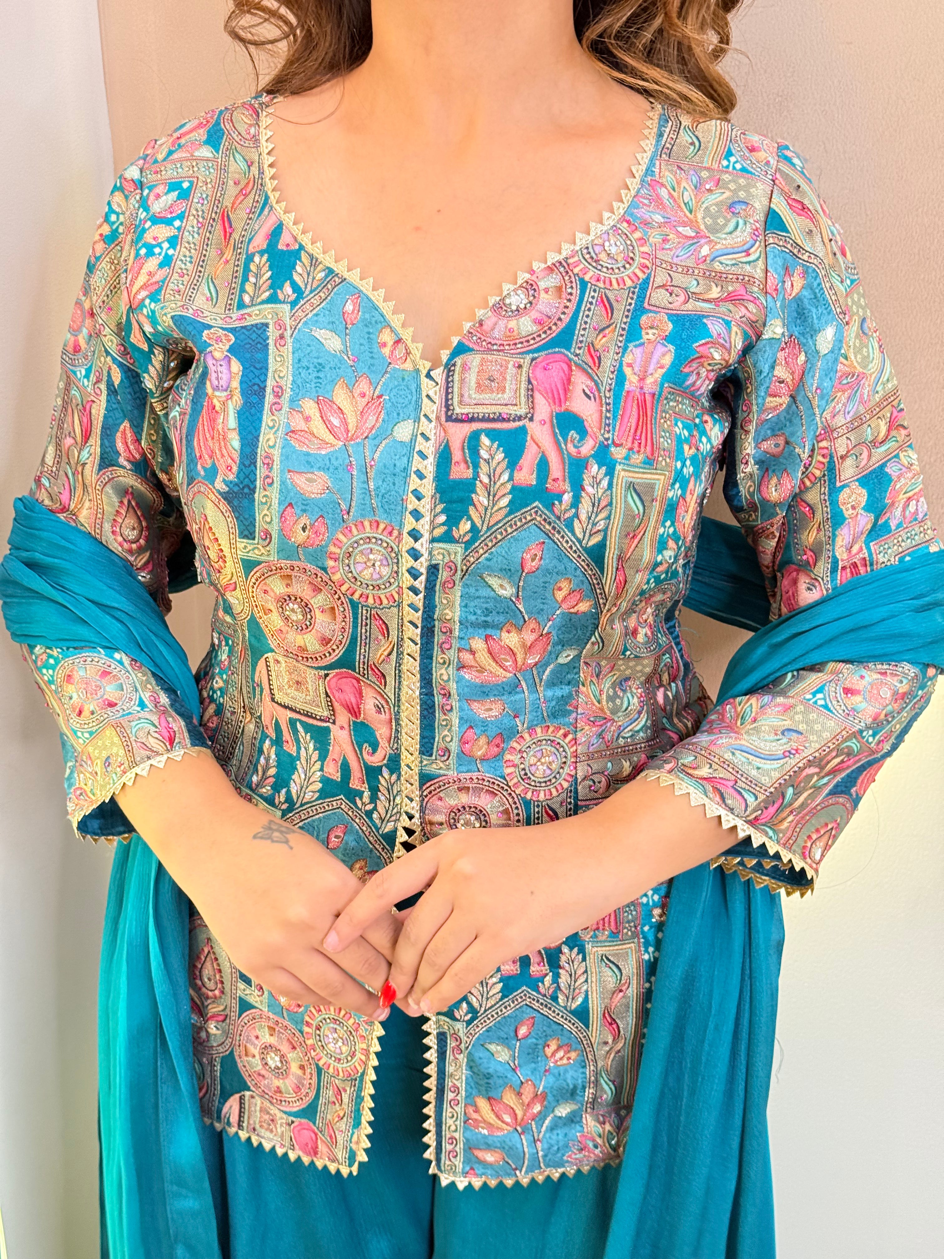 "LIYANA" PARTYWEAR SUIT