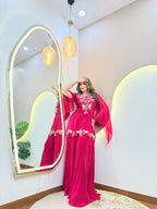 AASMA PINK SHARARA  OUTFIT  CORD SET