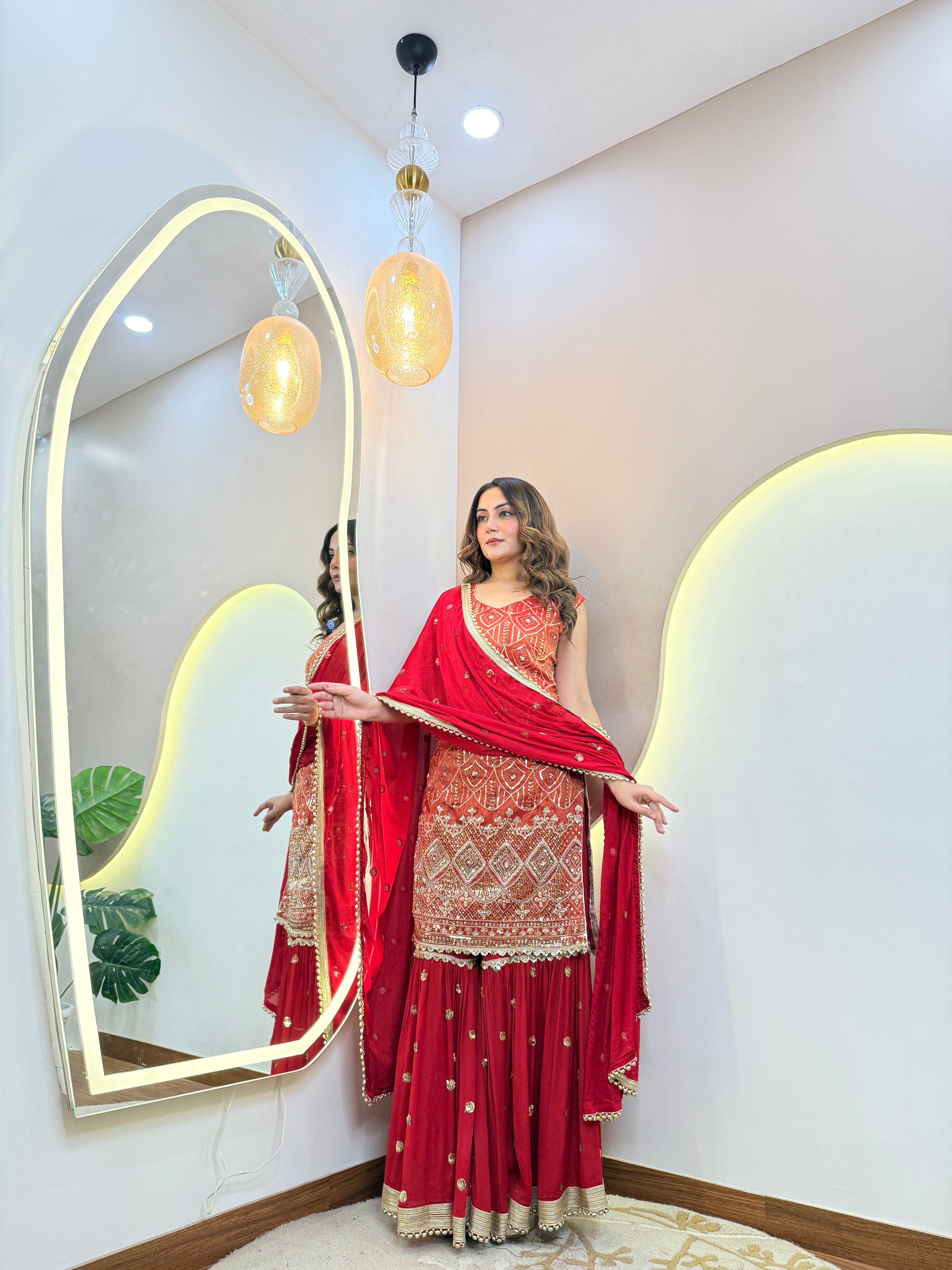 "RABIKA" SHARARA SUIT