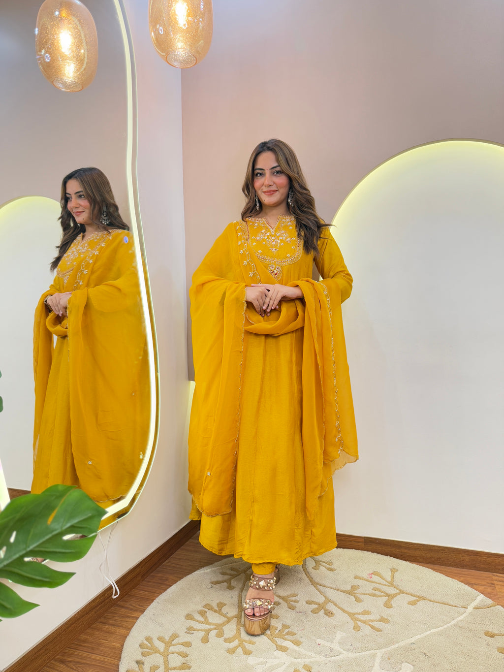 3Pc Set Lehnga Anarkali