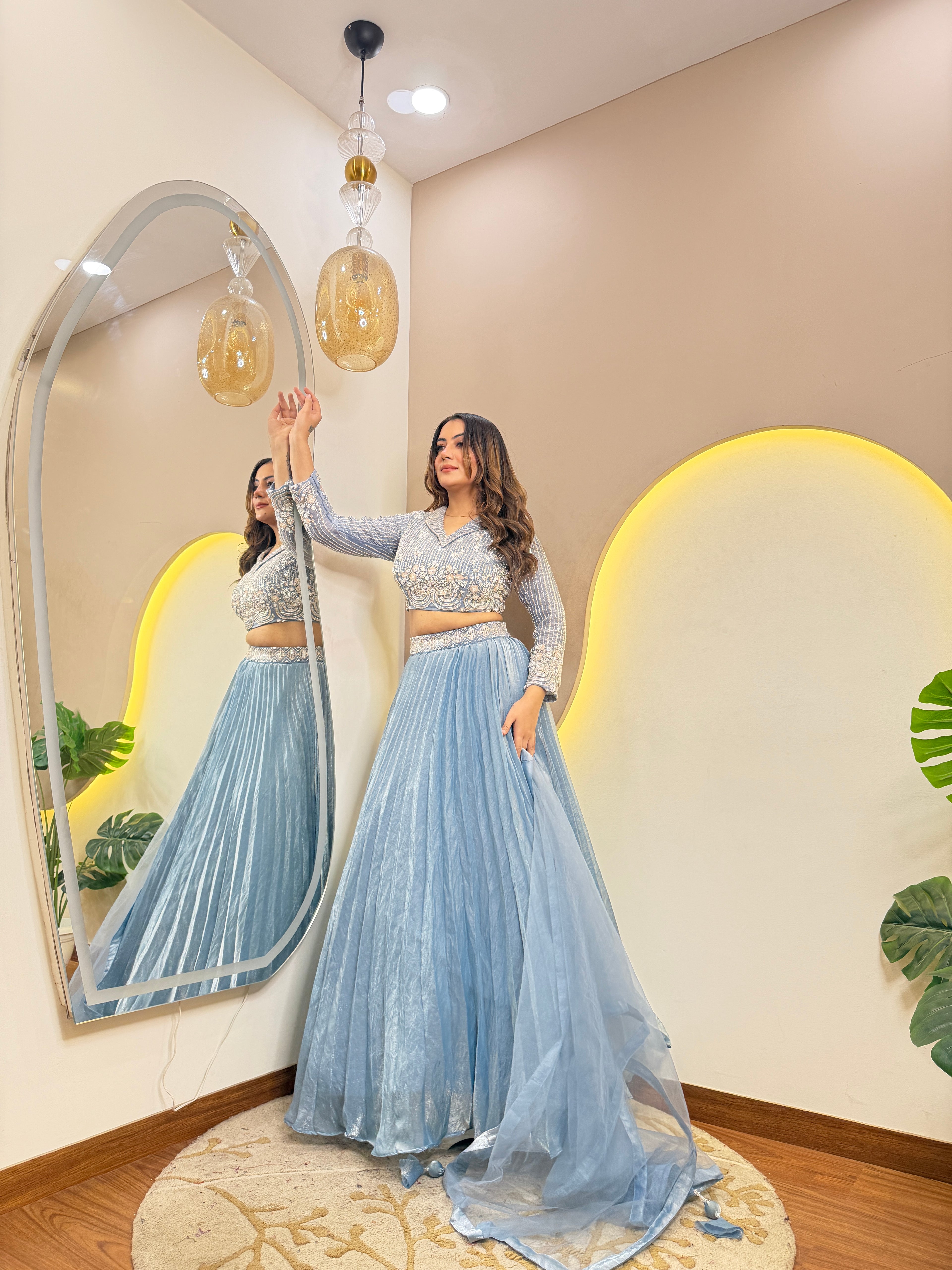 partywear lehnga