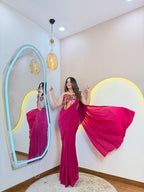 PARTY WEAR DRAPE SAREE