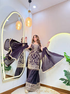 "RABIA" SHARARA SUIT