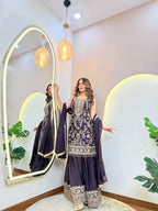 "RABIA" SHARARA SUIT