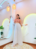 "NAGMA" Crop Top Set