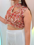 "NAGMA" Crop Top Set