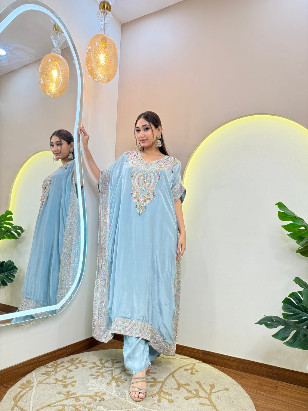 AASMA PARTY WEAR- KAFTAN