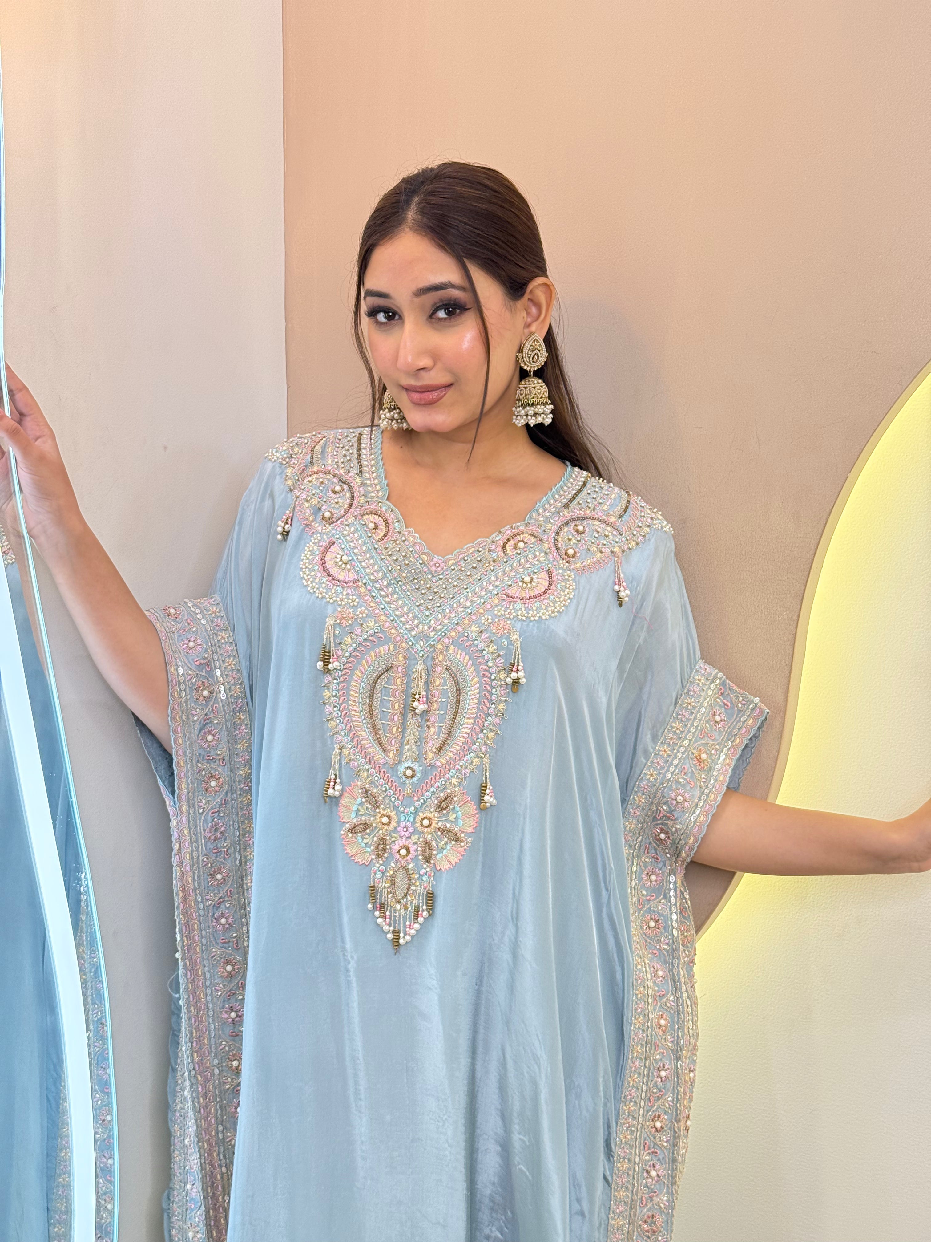 AASMA PARTY WEAR- KAFTAN