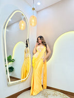 CORD SET OUTFIT" DRAPE SAREE