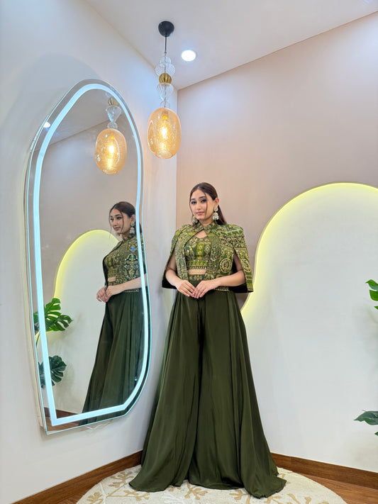 "DIYANA" Plazo Set