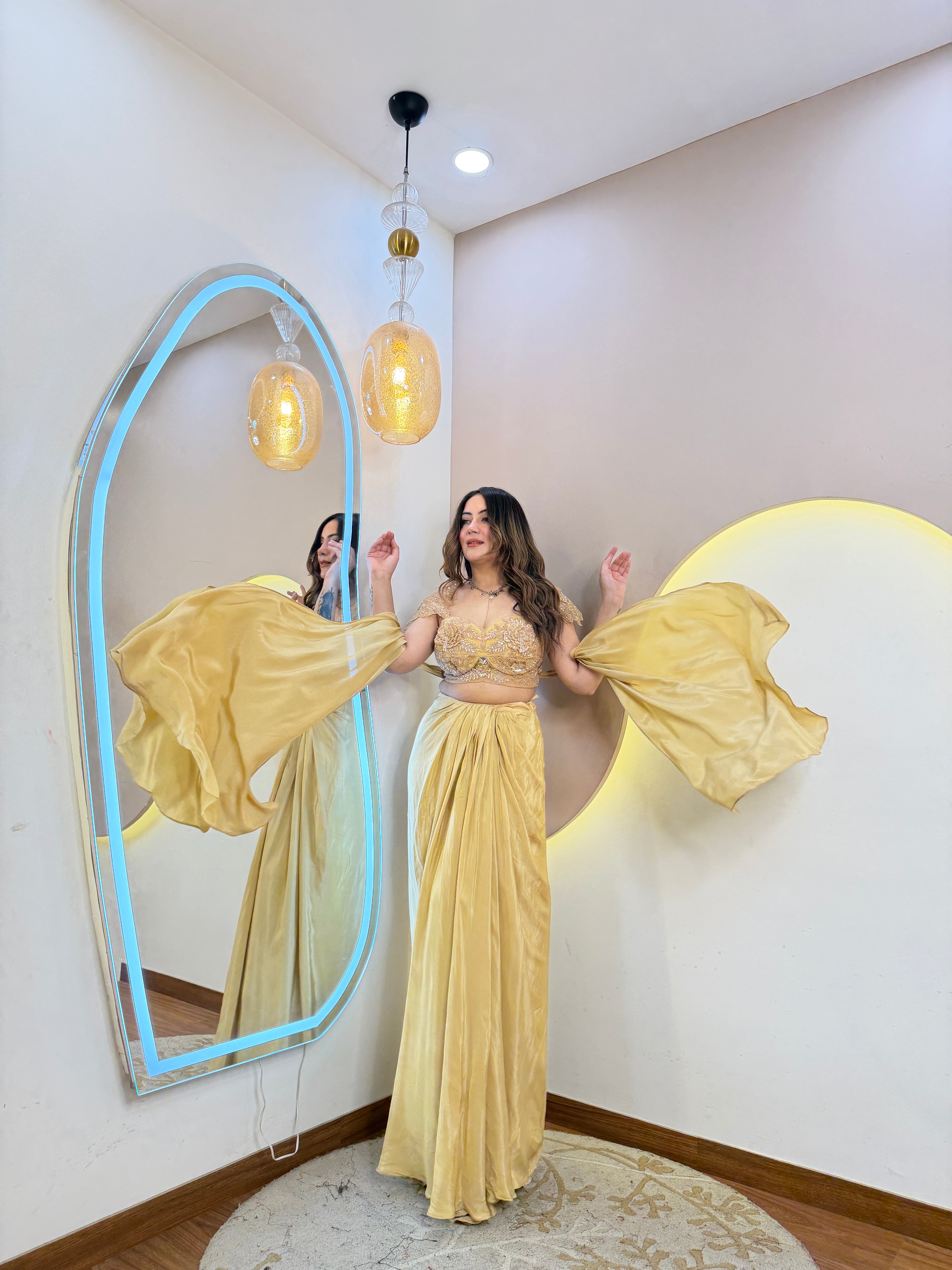 PARTY WEAR 3-PIECE DRESS