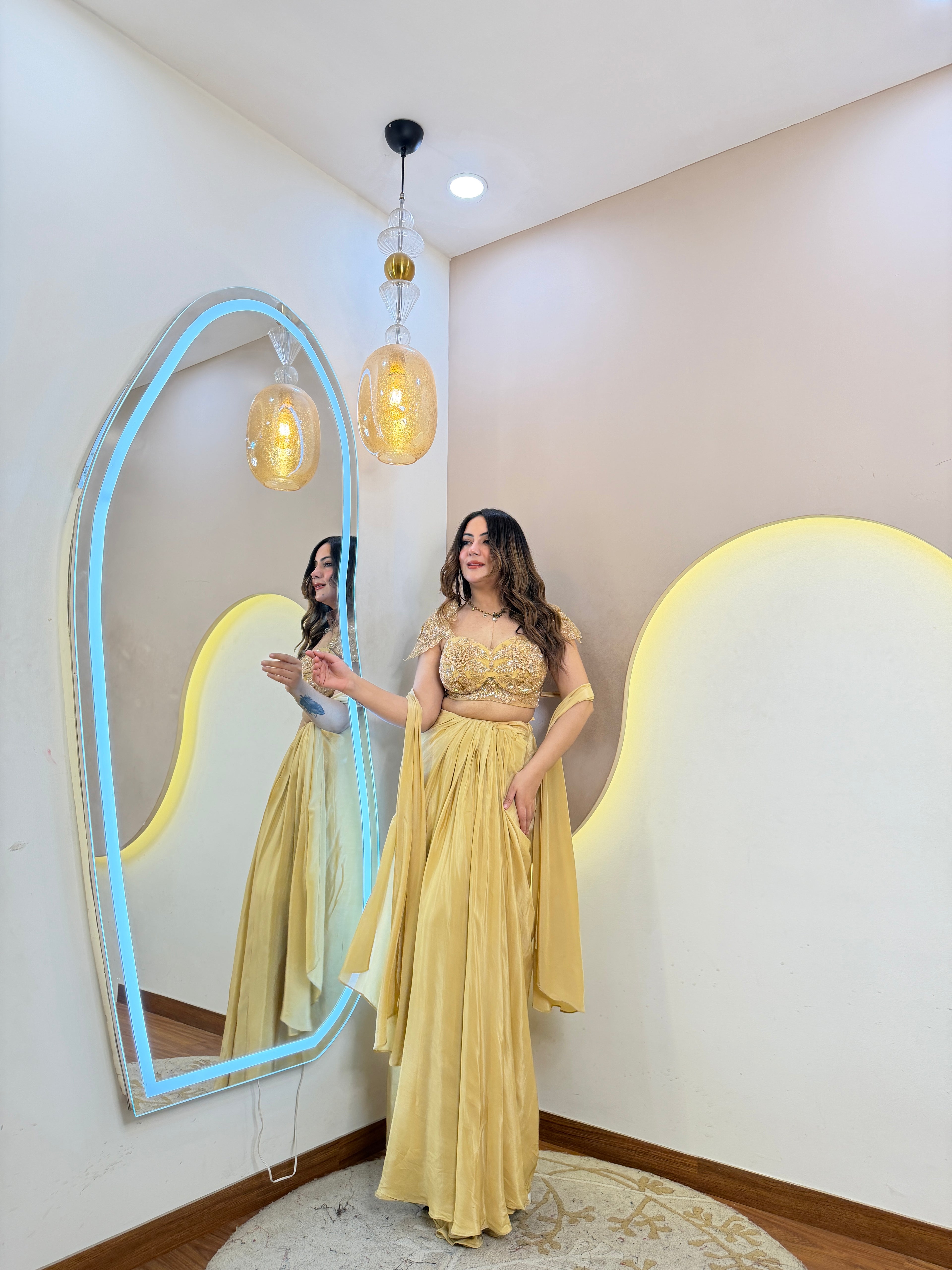 PARTY WEAR 3-PIECE DRESS