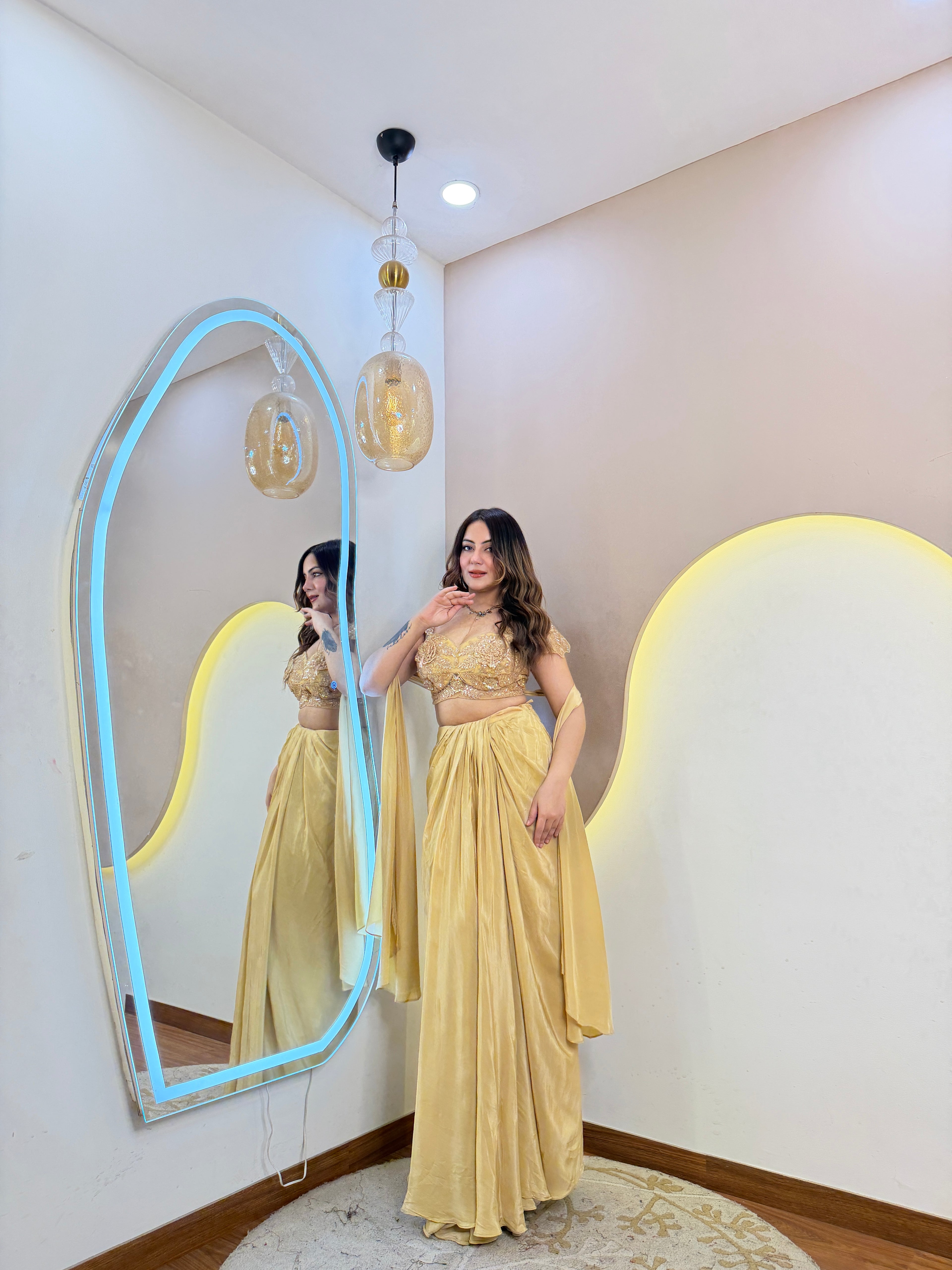 PARTY WEAR 3-PIECE DRESS