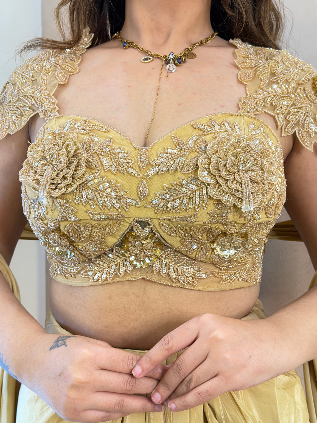 PARTY WEAR 3-PIECE DRESS