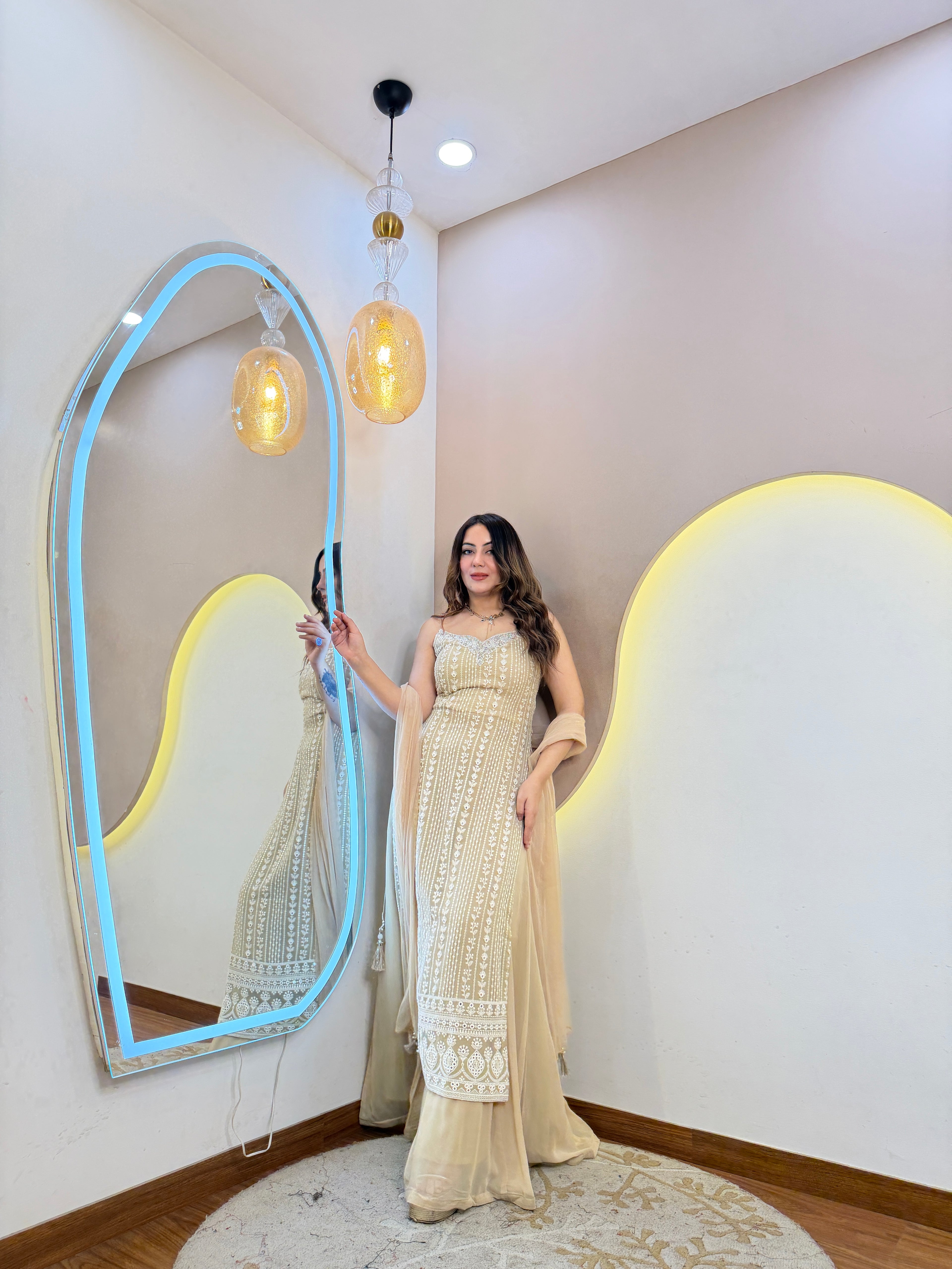 PARTY WEAR PLAZOO SUIT