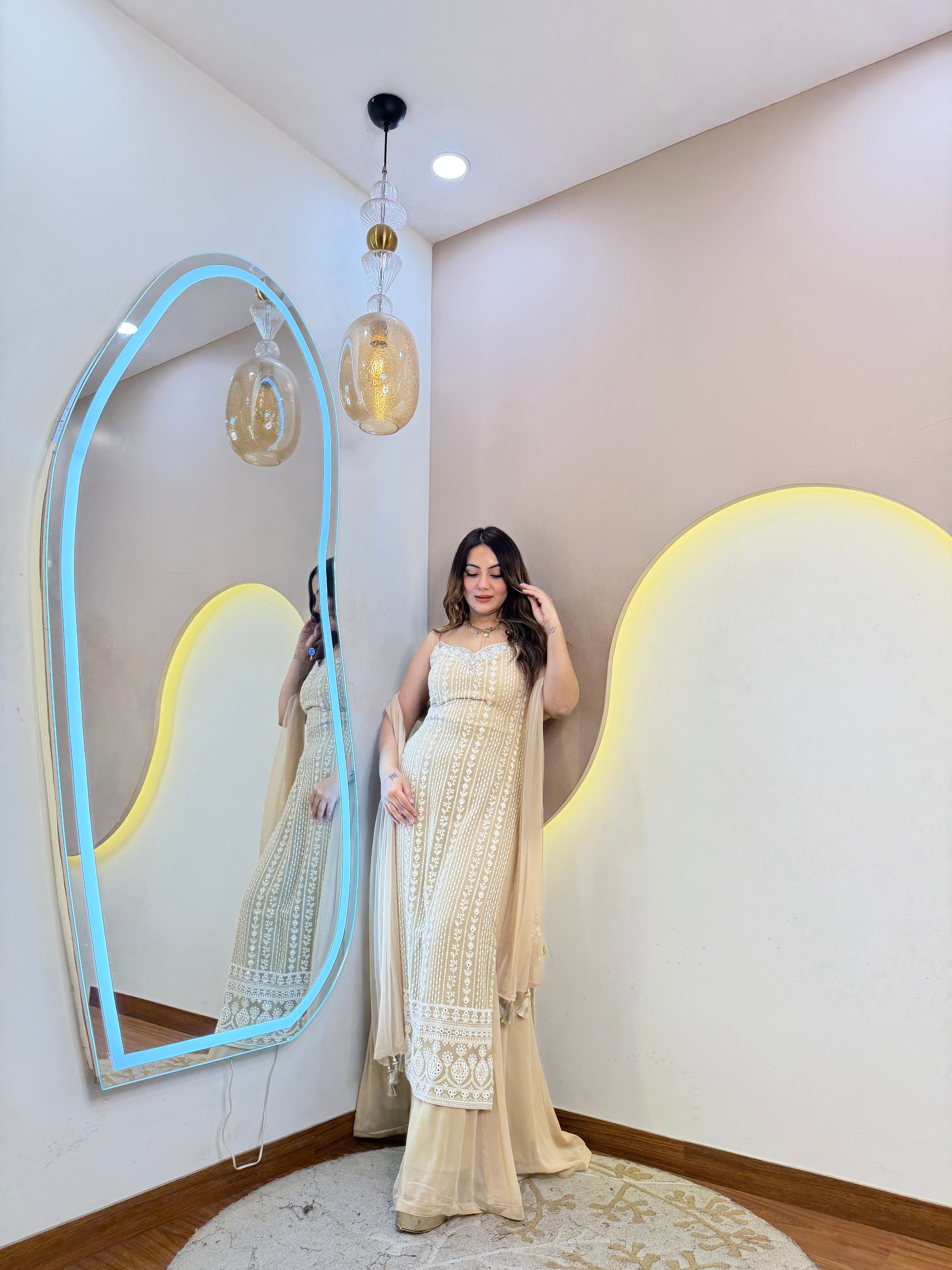 PARTY WEAR PLAZOO SUIT