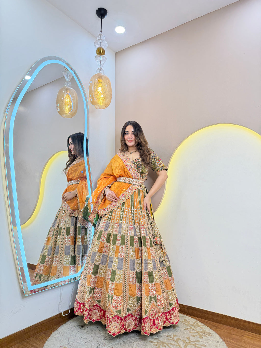 partywear lehnga
