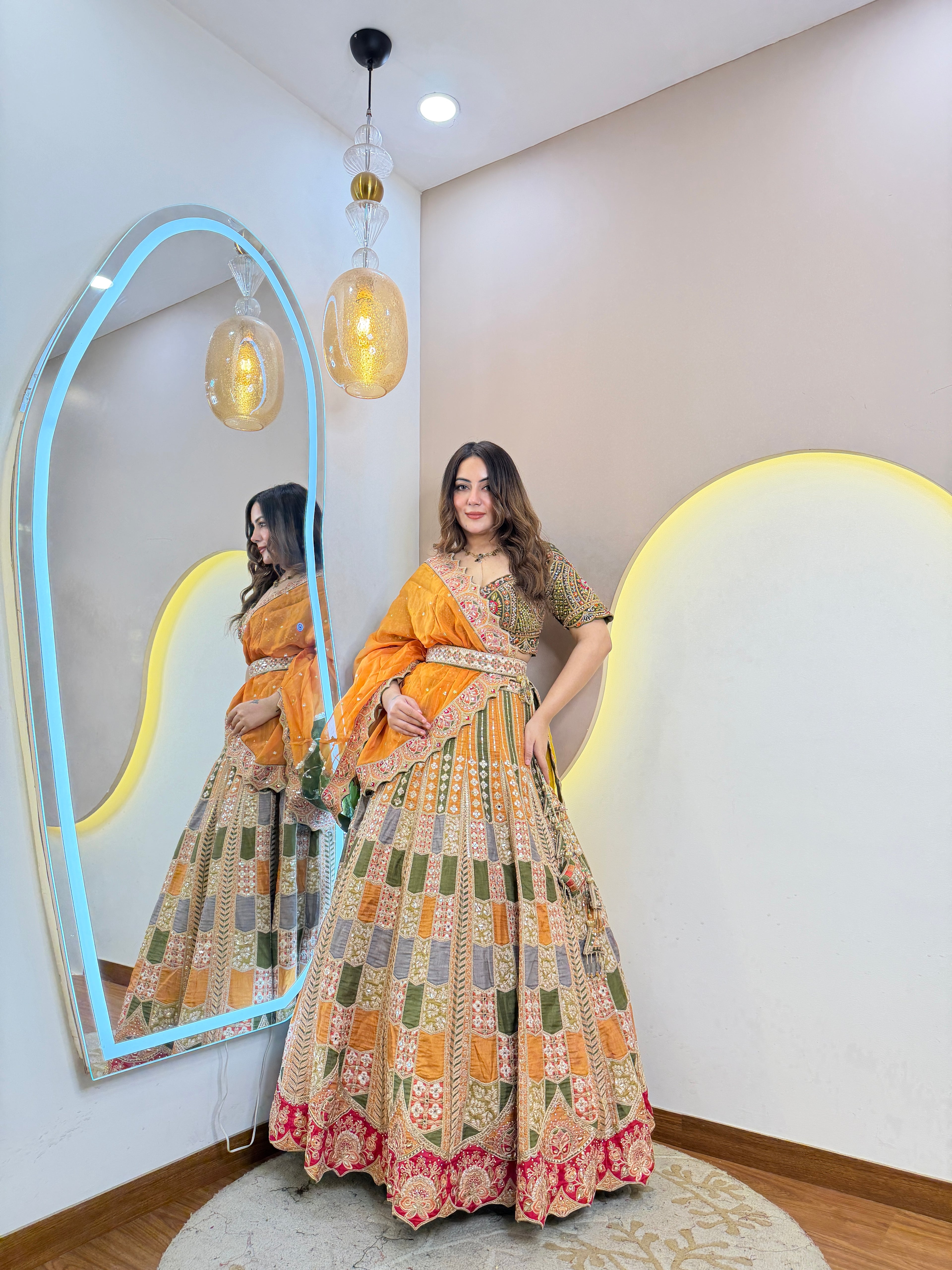 partywear lehnga