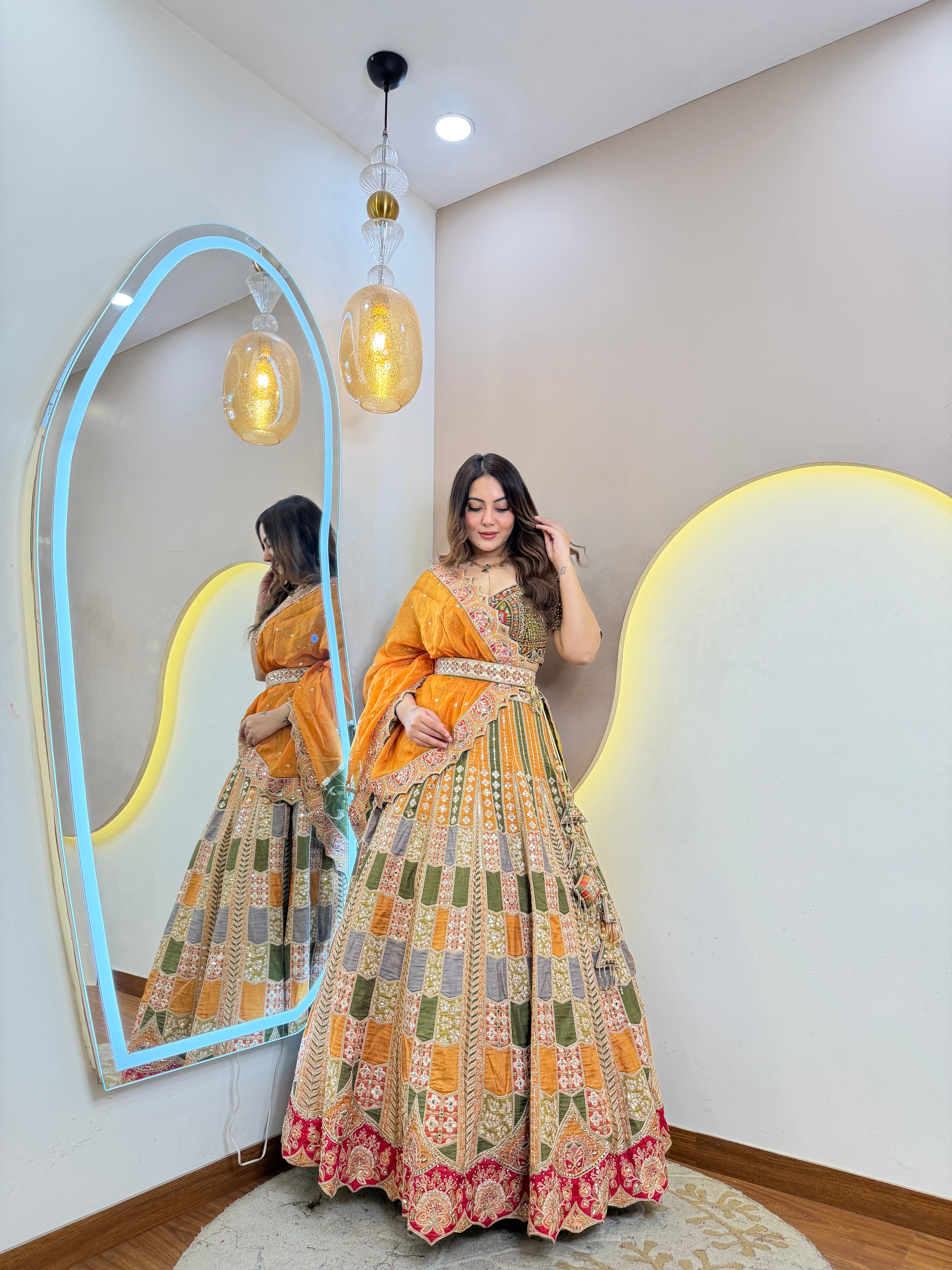 partywear lehnga