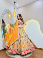 partywear lehnga