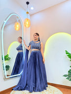 ZUBAIDA Crop Top Skirt