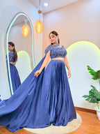 ZUBAIDA Crop Top Skirt