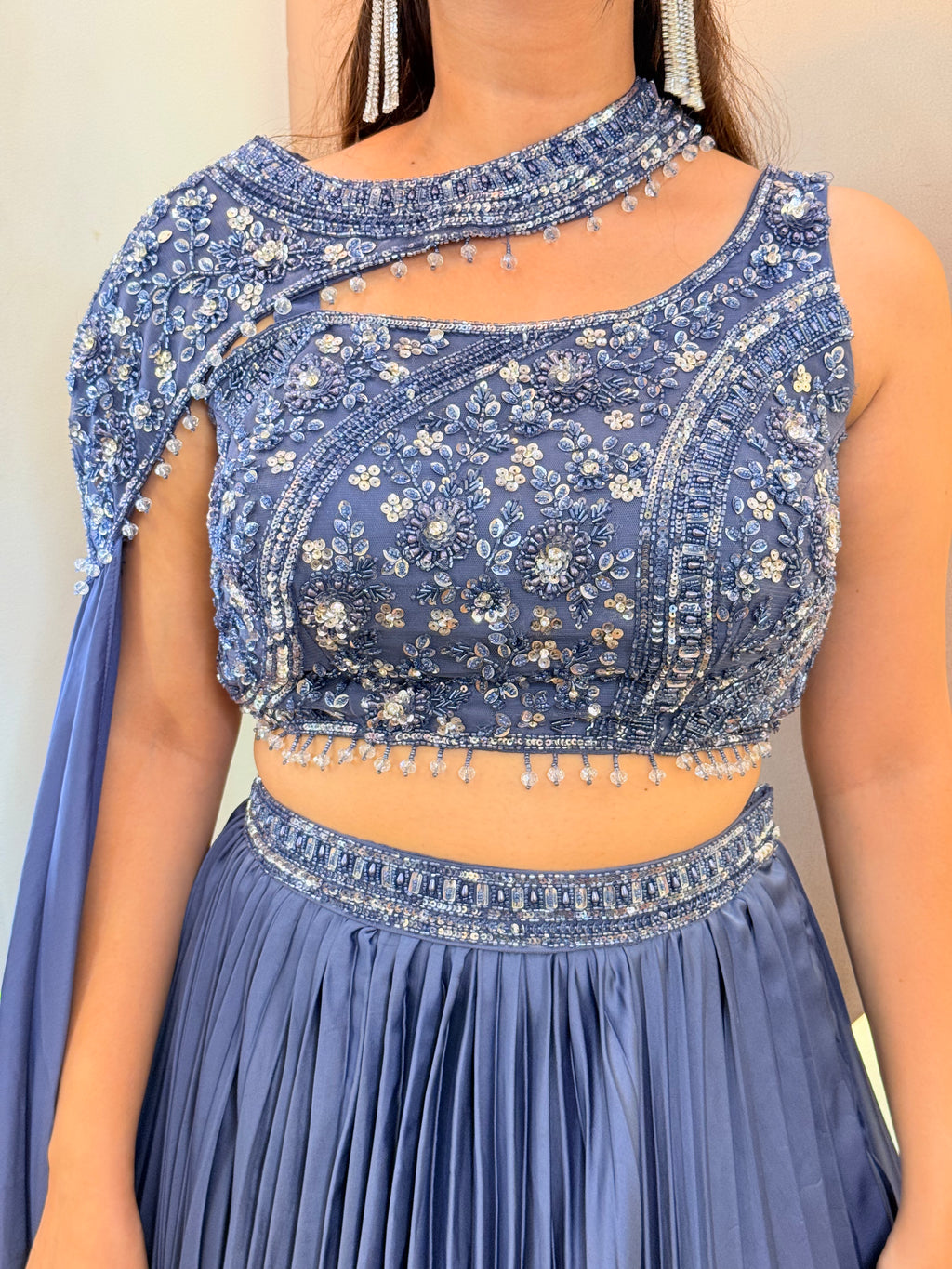 ZUBAIDA Crop Top Skirt