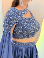 ZUBAIDA Crop Top Skirt