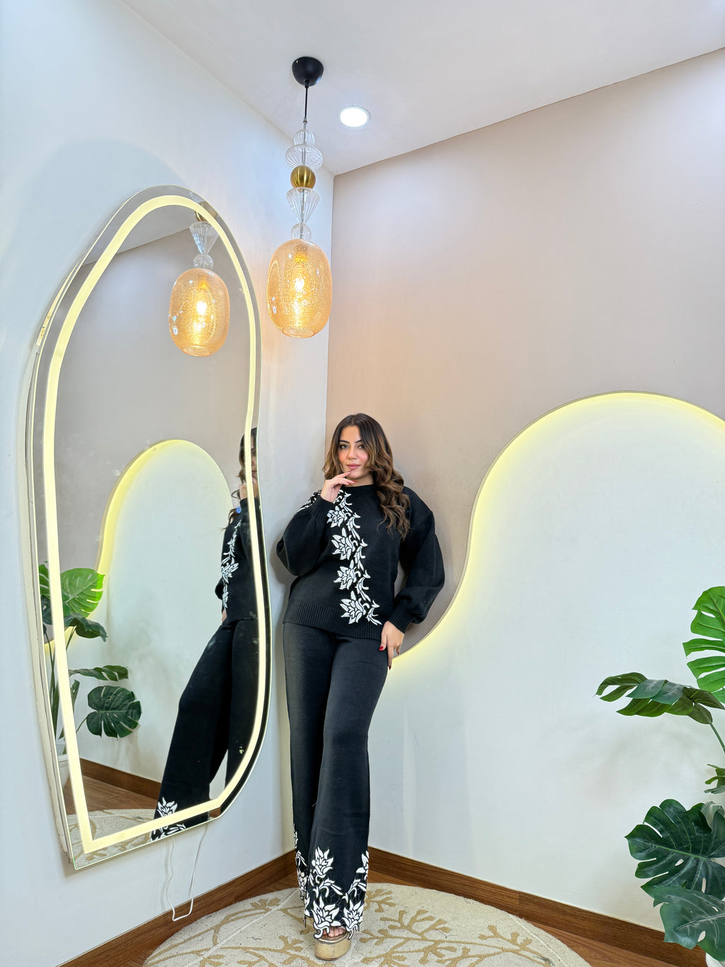 HAMIDA  WOOLEN CORD SET