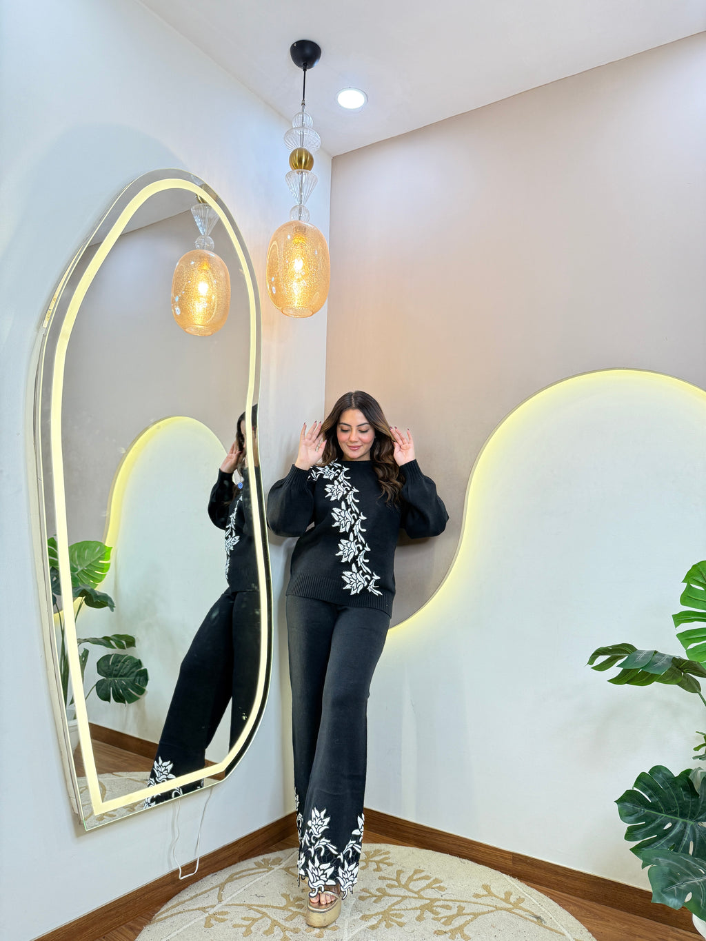 HAMIDA  WOOLEN CORD SET