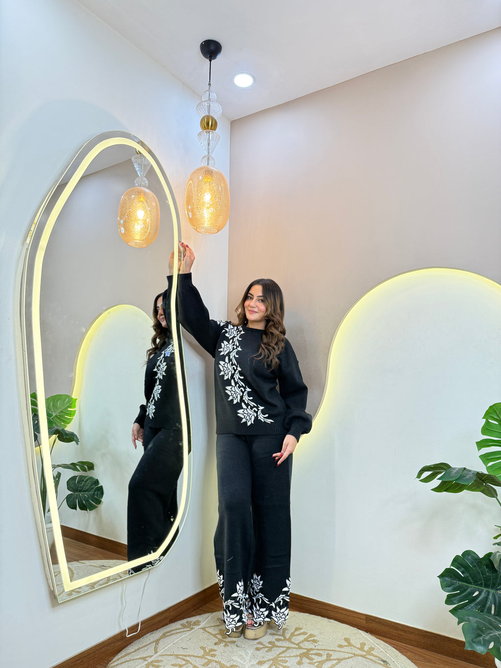 HAMIDA  WOOLEN CORD SET