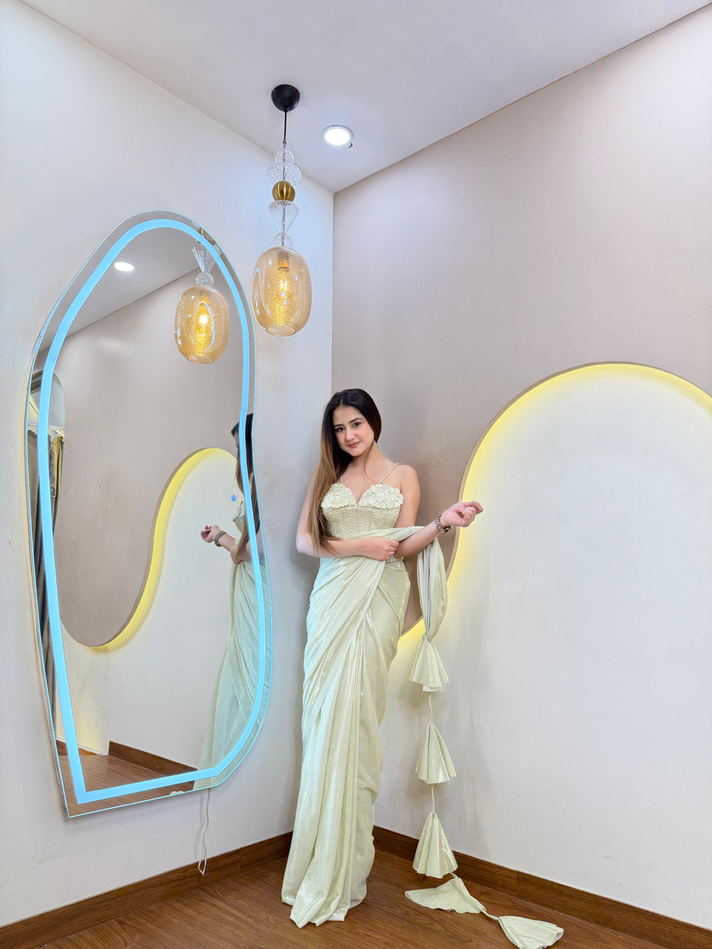 D773 Drape Saree